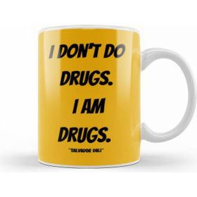 Humuts Salvador Dali Quotes Gift Vintage Retro Rainbow Style Kupa Bardak