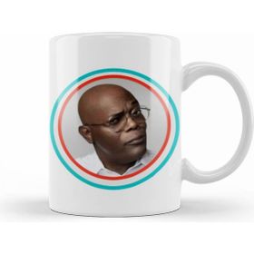 Humuts Samuel L Jackson Bob Ross Meme Kupa Bardak
