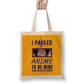 Humuts Samurai Champloo Sarcasm Funny Anime And Manga Otaku Lover Gift Bez Uzun Saplı Açık Bej Rengi Çanta