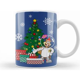 Humuts Sandy Cheeks Around The Christmas Tree Spongebob Kupa