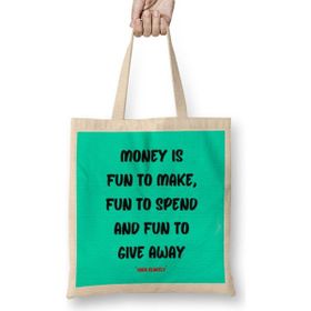 Humuts Sara Blakely Quotes Motivation Quotes Entrepreneurs Inspiration Success Work Gifts Bez Uzun Saplı Açık Bej Rengi Çanta