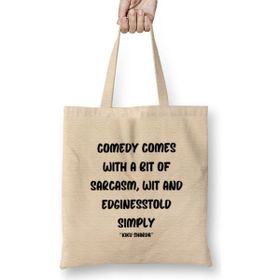 Humuts Sarcasm Funny Sayings Quote Lover Gift For Women And Men - Vintage Retro Rainbow Style Bez Kadın Günlük Çanta