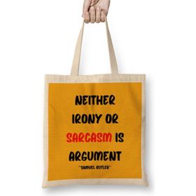 Humuts Sarcasm Funny Sayings Quote Lover Gift For Women And Men - Vintage Retro Rainbow Style Bez Kadın Günlük Çanta
