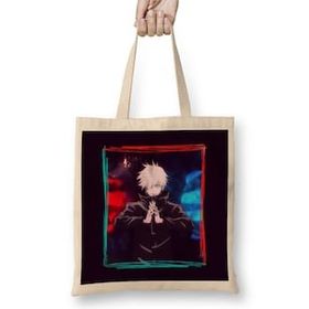 Humuts Satoru Gojo Jujutsu Kaisen Domain Expansion Bez Kadın Günlük Çanta