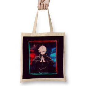 Humuts Satoru Gojo Jujutsu Kaisen Domain Expansion Bez Kadın Günlük Çanta