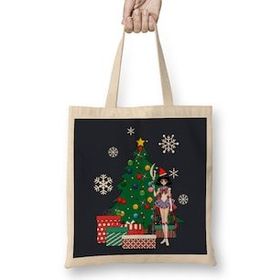 Humuts Saturn Around The Christmas Tree Sailor Moon Bez Kadın Günlük Çanta