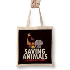 Humuts Saving Animals Welfare Rescue Rights Activist Veterinarian Bez Kadın Günlük Çanta