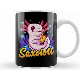 Humuts Saxolotl Sax Axolotl Walking Fish Saxophone Pun Kupa