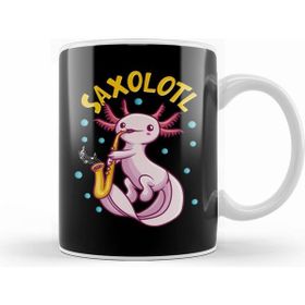 Humuts Saxolotl Sax Playing Axolotl Pun Walking Fish Kupa