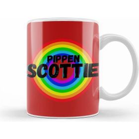 Humuts Scottie Pippen Basketball Gifts Vintage Retro Rainbow Quotesfor Boys And Dad Kupa
