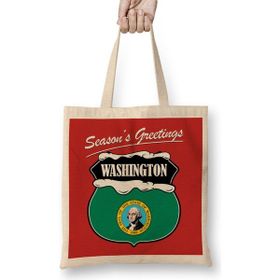 Humuts Seasons Greetings Washington Christmas Bez Kadın Günlük Çanta