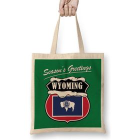 Humuts Seasons Greetings Wyoming Christmas Bez Kadın Günlük Çanta