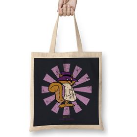 Humuts Secret Squirrel Retro Japanese Bez Kadın Günlük Çanta