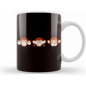 Humuts See Speak Hear No Evil Emoticon Japan Monkeys Japanese Art Kupa