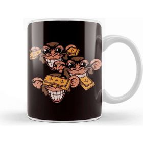 Humuts See Speak Hear No Evil Japan Wise Monkeys Japanese Art Gold Kupa