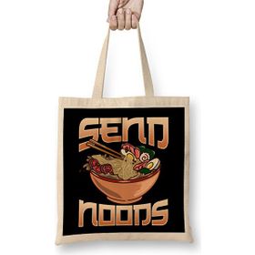 Humuts Send Noods Anime Gaming Pho Ramen Noodle Pun Bez Kadın Günlük Çanta