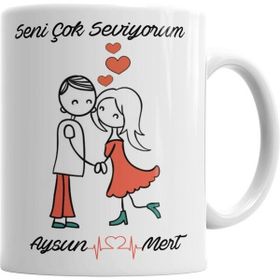 Humuts Seni Çok Seviyorum Kupa