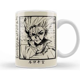 Humuts Senku Ishigami Funny Face Kupa
