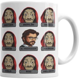 Humuts Serie La Casa De Papel Cidades Kupa