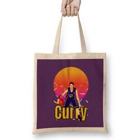 Humuts Seth Curry Vintage Art Legend Basketball Gift Bez Uzun Saplı Açık Bej Rengi Çanta