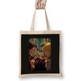 Humuts Seven Deadly Sins Nanatsu No Taizai Bez Uzun Saplı Açık Bej Rengi Çanta
