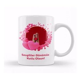 Humuts Sevgililer Günü Sevgiliye Hediye 040 Kupa