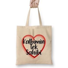 Humuts Sevgililer Günü Sevgiliye Hediye 054 Bez Kadın Günlük Çanta