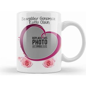 Humuts Sevgililer Günü Sevgiliye Hediye 074 Kupa