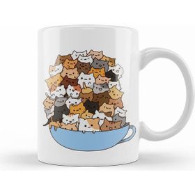 Humuts Sevimli Kediler Cats Kupa