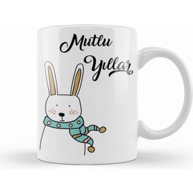 Humuts Sevimli Tavşan ile Mutlu Yıllar Kupa
