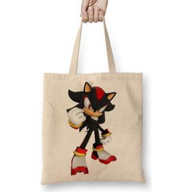 Humuts Shadow The Hedgehog Sonic Bez Uzun Saplı Açık Bej Rengi Çanta