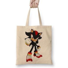 Humuts Shadow The Hedgehog Sonic Bez Uzun Saplı Açık Bej Rengi Çanta