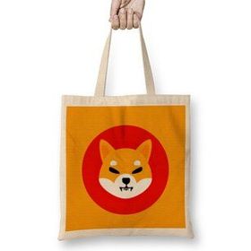 Humuts Shiba Inu Coin To The Moon Bez Uzun Saplı Açık Bej Rengi Çanta