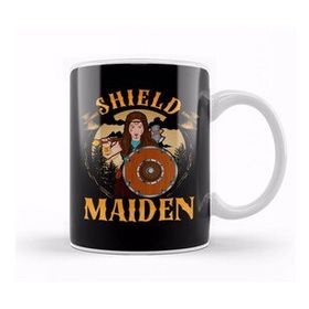 Humuts Shield Maiden Female Viking Warrior Norse Myth Kupa