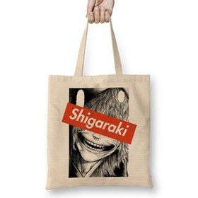 Humuts Shıgarakıxsupreme My Hero Academia Bez Uzun Saplı Açık Bej Rengi Çanta