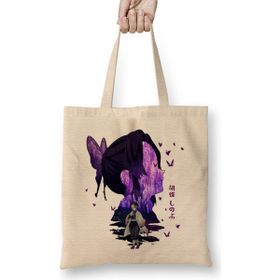 Humuts Shinobu Kocho Butterfly Bez Uzun Saplı Açık Bej Rengi Çanta