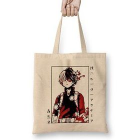 Humuts Shoto Todoroki My Hero Academia 02 Bez Uzun Saplı Açık Bej Rengi Çanta