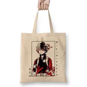 Humuts Shoto Todoroki My Hero Academia 02 Bez Uzun Saplı Açık Bej Rengi Çanta