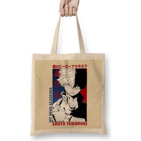 Humuts Shoto Todoroki My Hero Academia 03 Bez Uzun Saplı Açık Bej Rengi Çanta