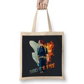 Humuts Shoto Todoroki My Hero Academia 06 Bez Uzun Saplı Açık Bej Rengi Çanta