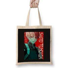 Humuts Shoto Todoroki My Hero Academia 08 Bez Uzun Saplı Açık Bej Rengi Çanta