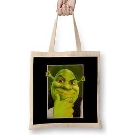 Humuts Shrek Not In My Swamp Bez Uzun Saplı Açık Bej Rengi Çanta