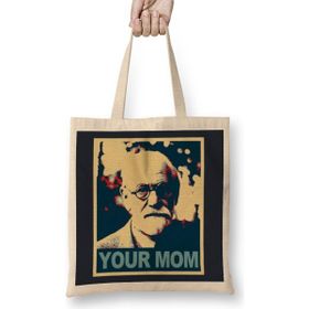 Humuts Sigmund Freud Pink Freud The White Line Of Your Mom Bez Kadın Günlük Çanta