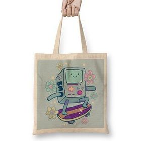 Humuts Skateboard Bmo Adventure Time Bez Kadın Günlük Çanta