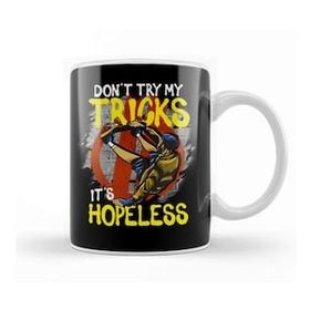 Humuts Skateboarding Don't Try My Tricks It's Hopeless Kupa Bardak