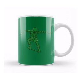 Humuts Skateboarding Green Army Skater Kupa