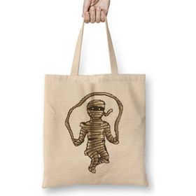 Humuts Skipping Mummy Pixel Art Bez Kadın Günlük Çanta