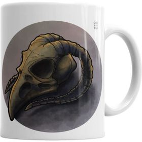 Humuts Skull Bird Branca Kupa