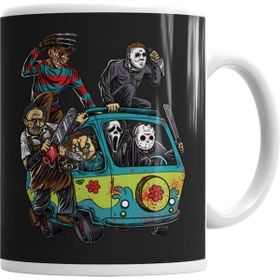 Humuts Skull Korku Silahlı Pug Köpek Kupa