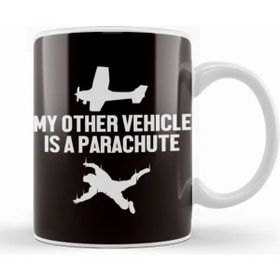 Humuts Skydiving Skydiver Parachuting Free Fall Airplane Parachute Kupa
